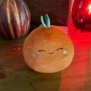 Squishmallows Caroleena The EASTER Carrot 5" Plush, Orange Carrot Blush Cheeks